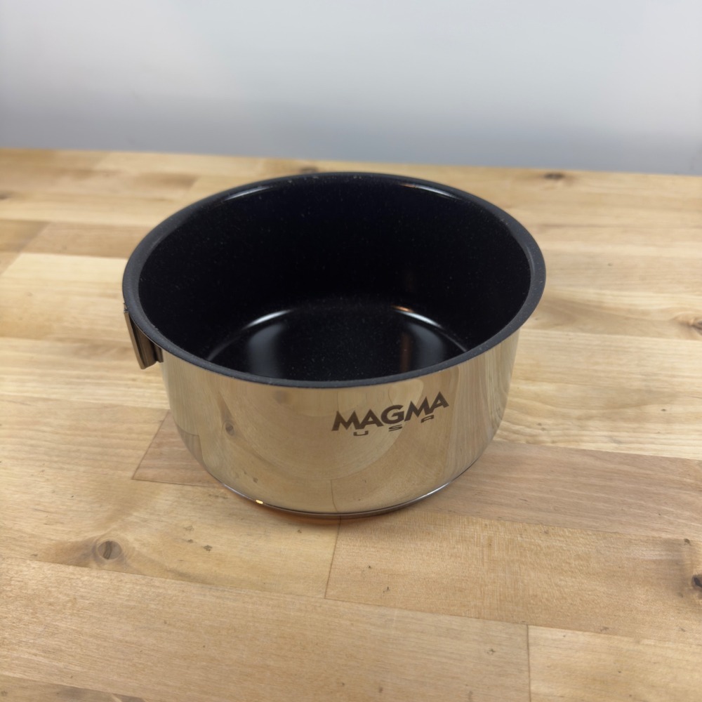 Magma USA 18-10 Stainless Steel 7" Nesting Saucepan Induction Non-Stick Pot